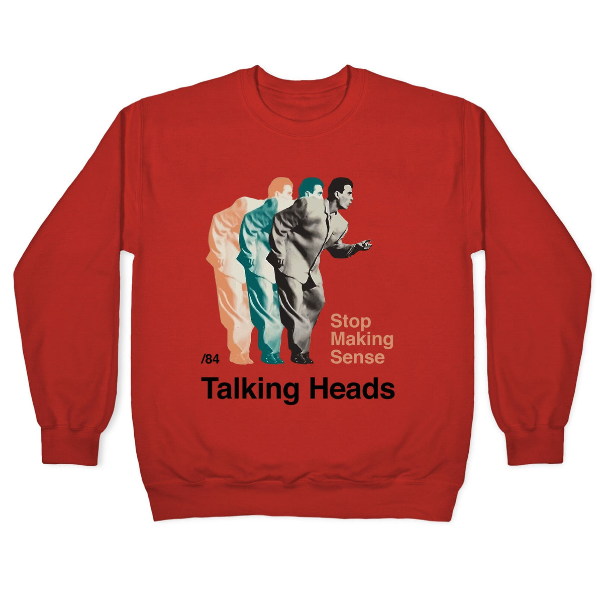 Talking Heads Band Crewneck Unisex