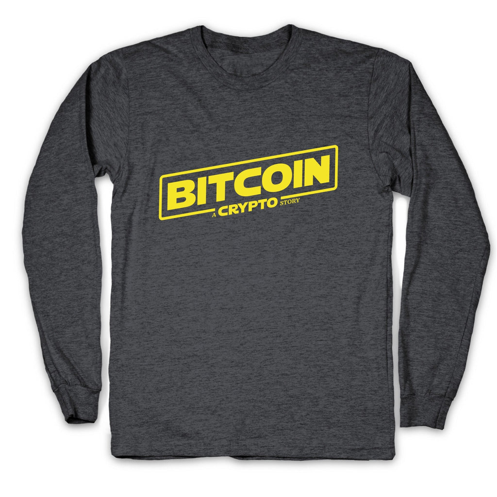 Bitcoin Crypto Longsleeve Tee Unisex