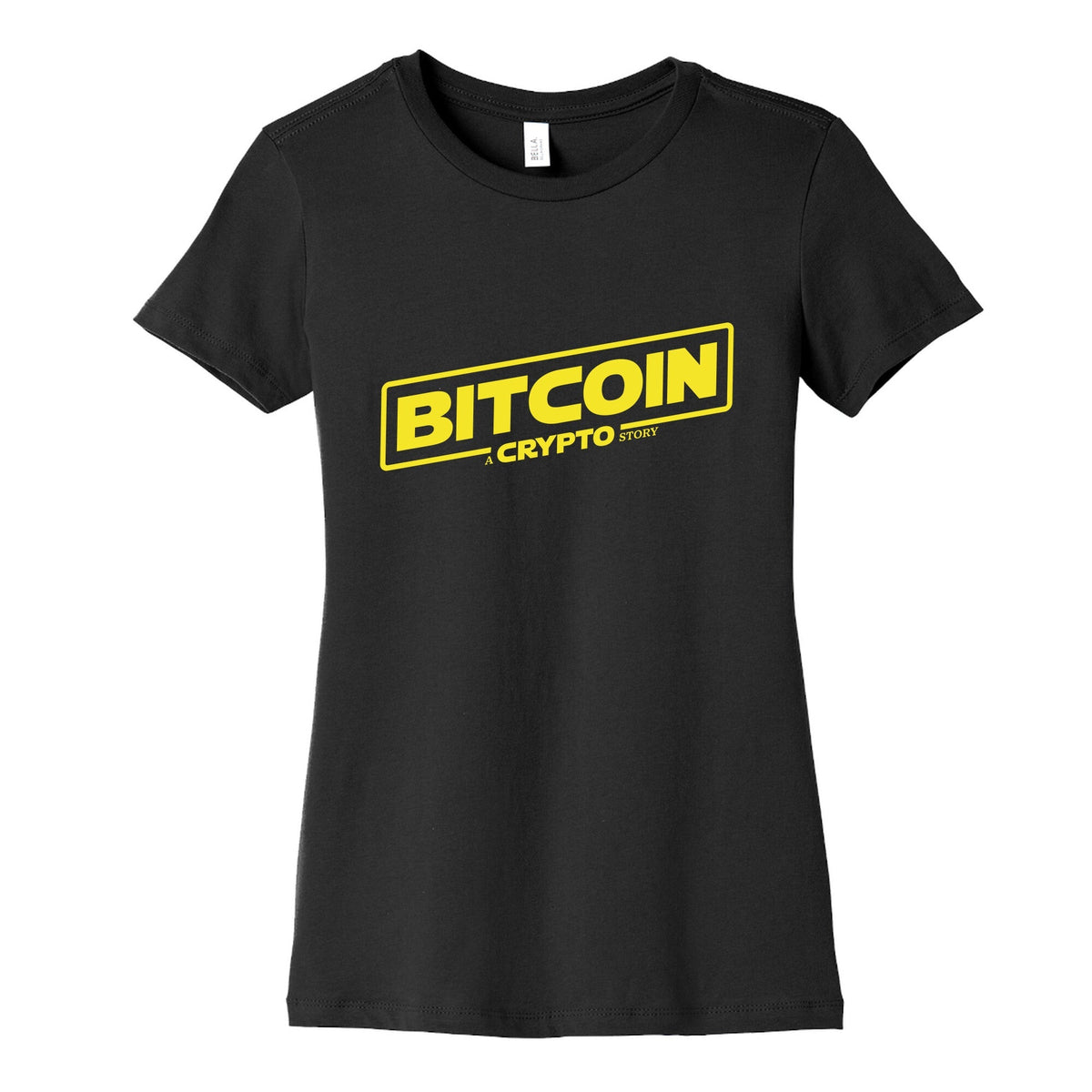 Bitcoin Crypto Womens Cotton Tee Unisex
