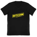 Bitcoin Crypto V-Neck Unisex