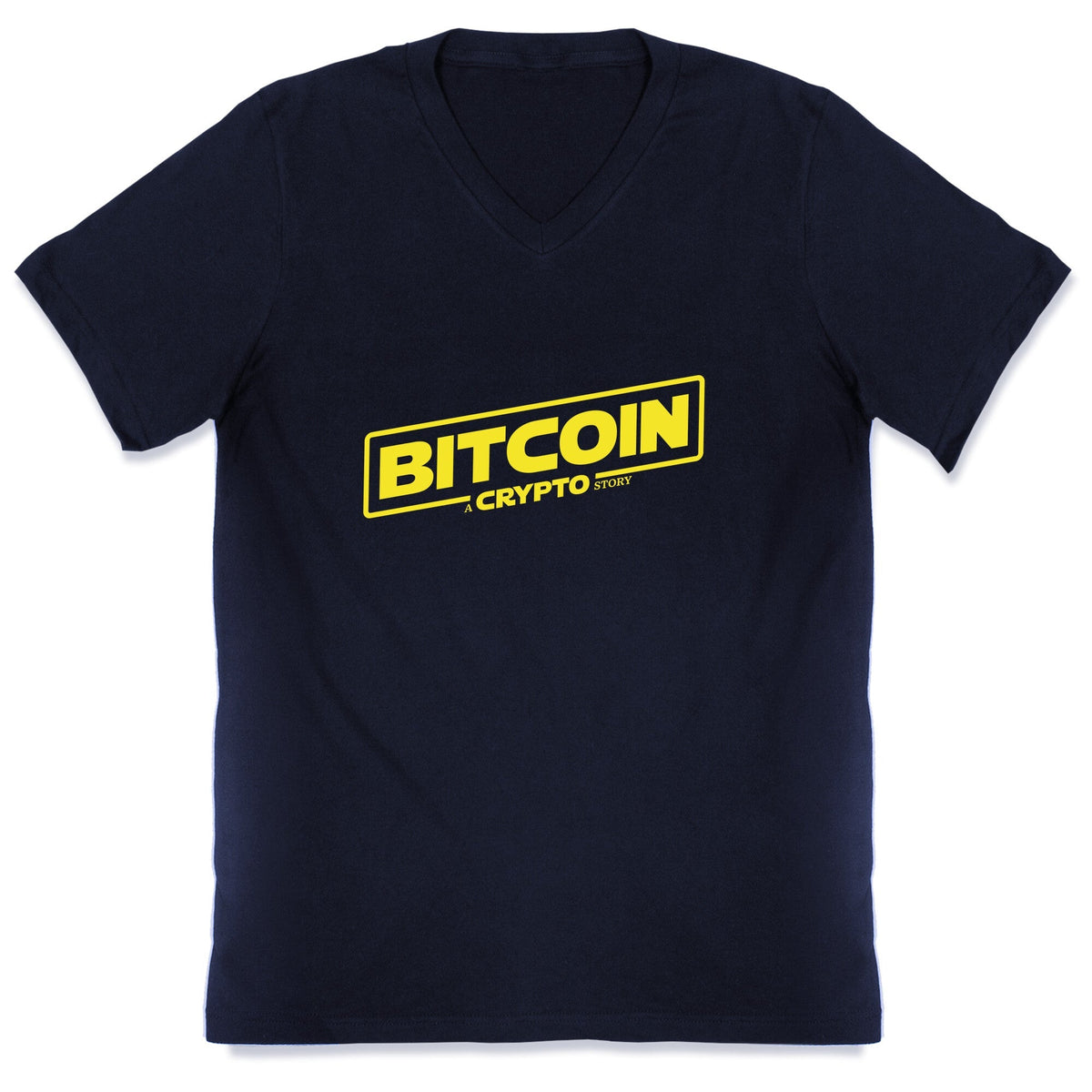 Bitcoin Crypto V-Neck Unisex