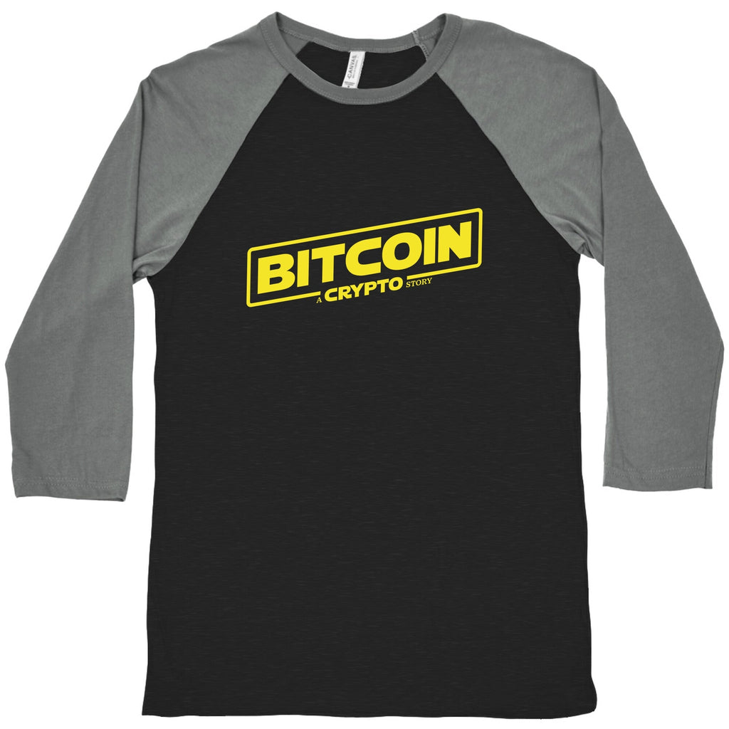 Bitcoin Crypto Baseball Tee Unisex