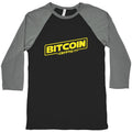 Bitcoin Crypto Baseball Tee Unisex