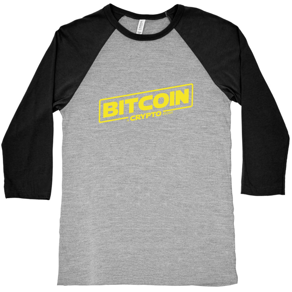 Bitcoin Crypto Baseball Tee Unisex