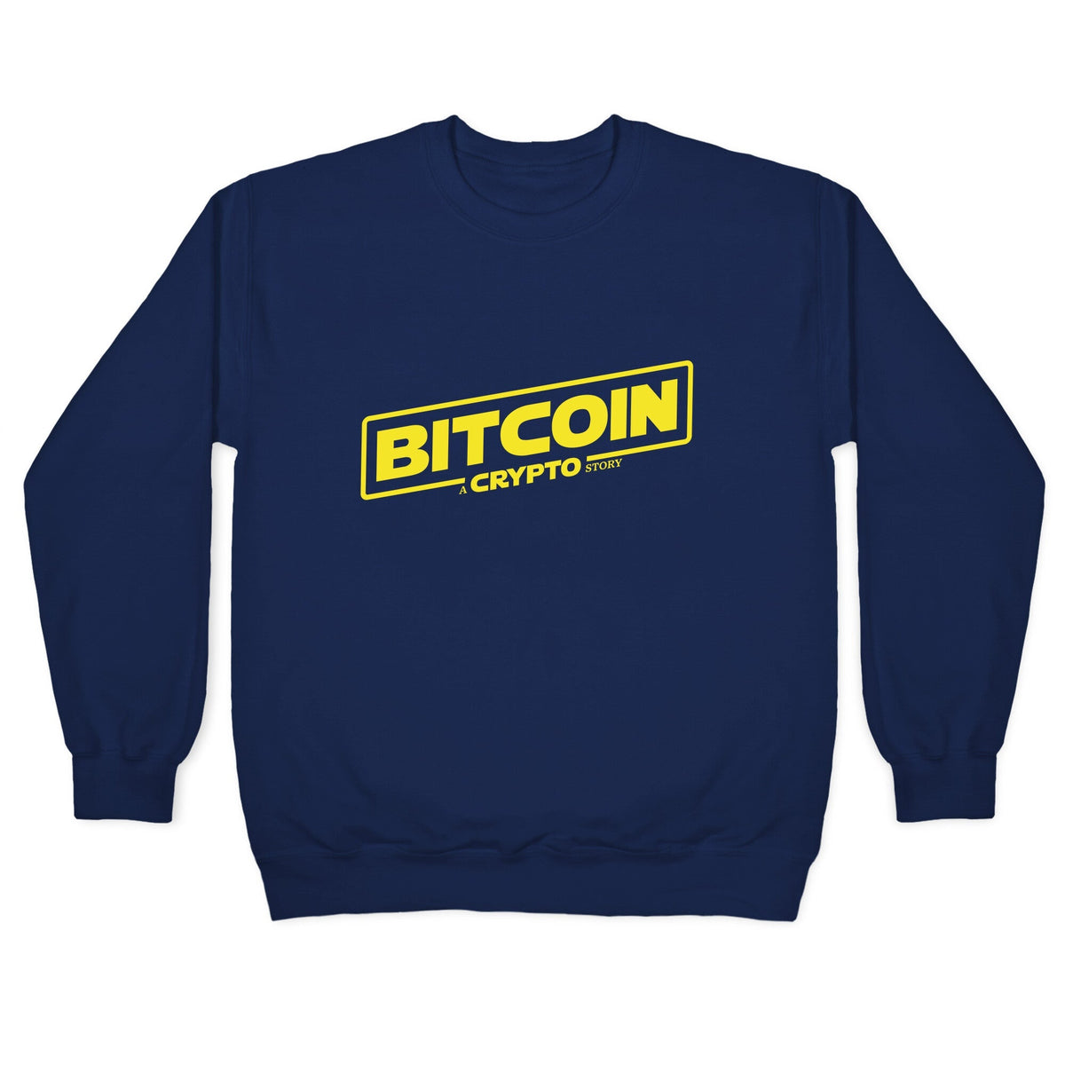 Bitcoin Crypto Crewneck Unisex