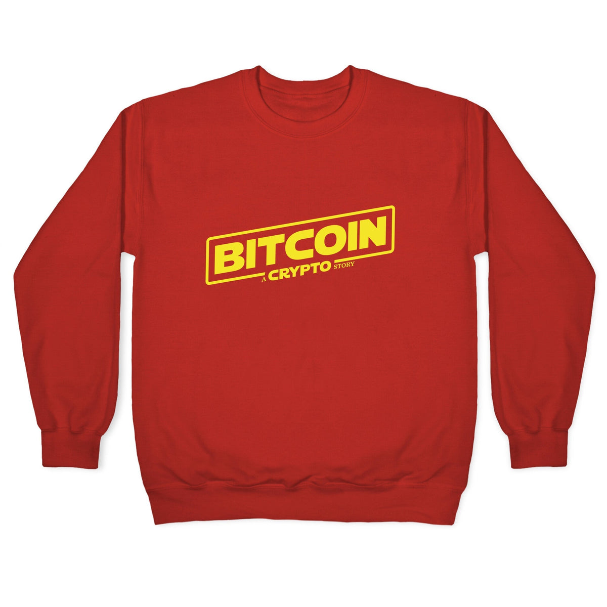 Bitcoin Crypto Crewneck Unisex