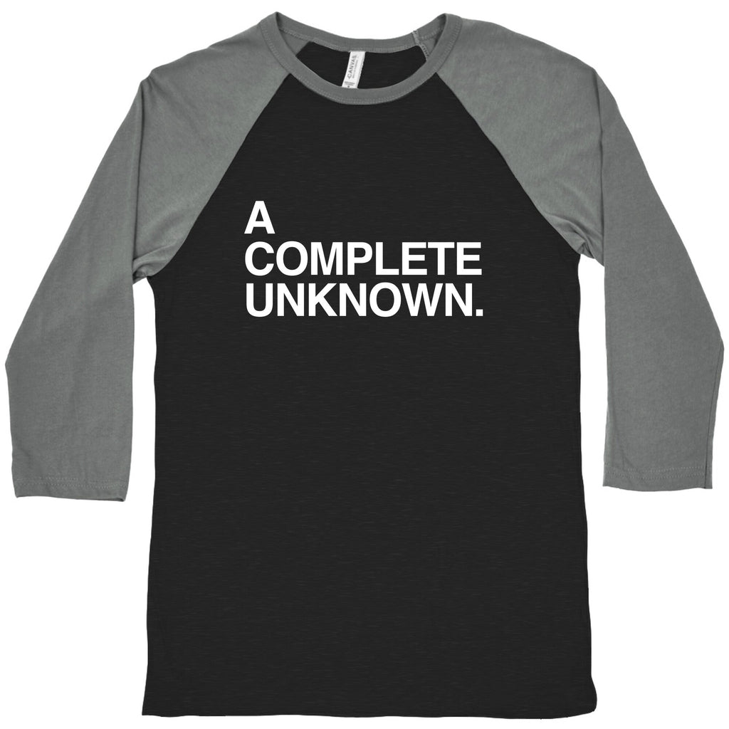 A Complete Unknown Baseball Tee Unisex