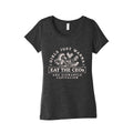 Girls Just Wanna Eat The CEOs Womens Triblend Tee Unisex