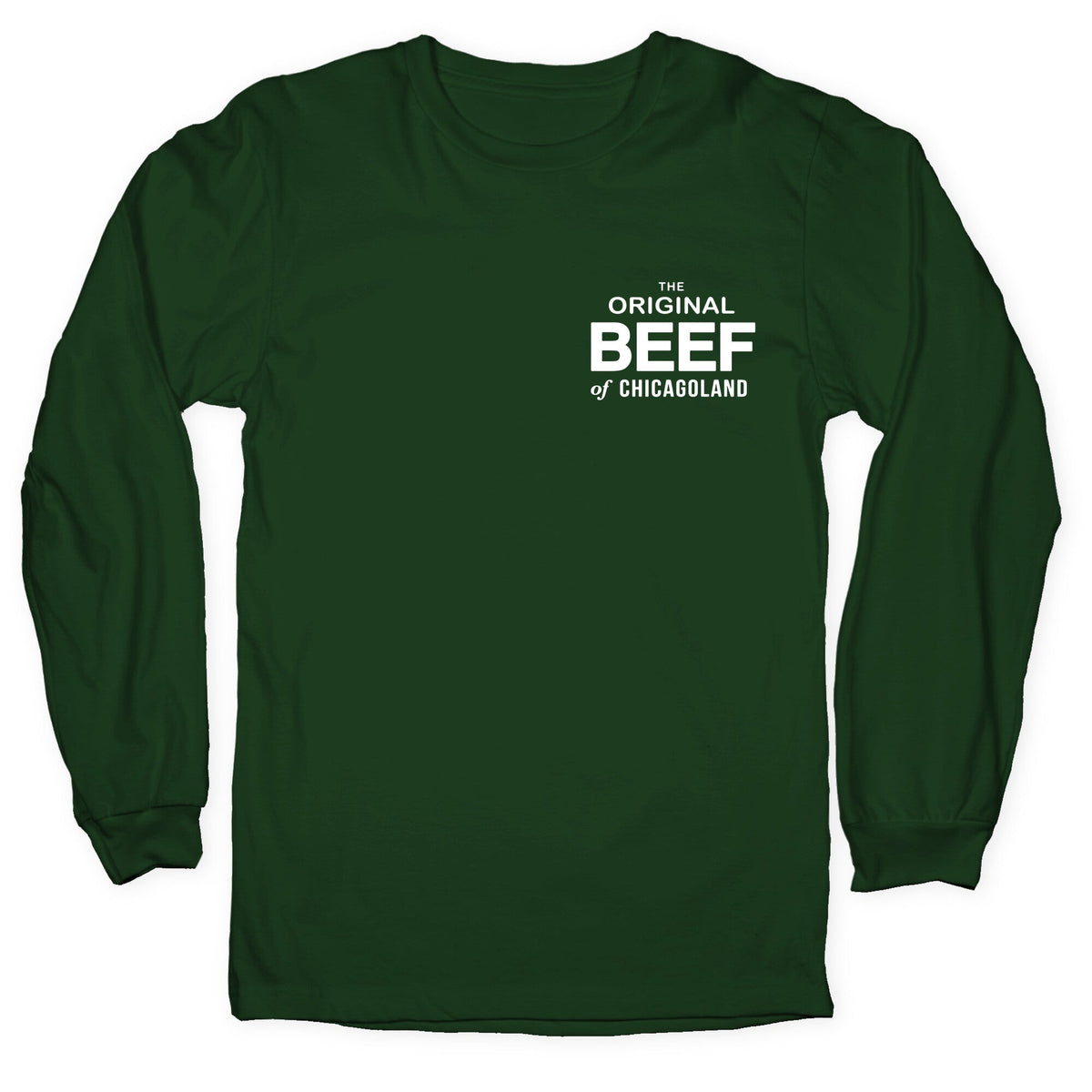 The Original Beef of Chicagoland Longsleeve Tee Unisex