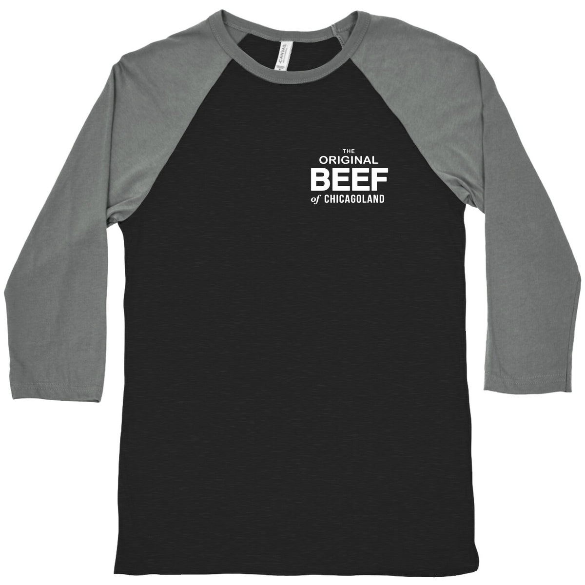 The Original Beef of Chicagoland Baseball Tee Unisex