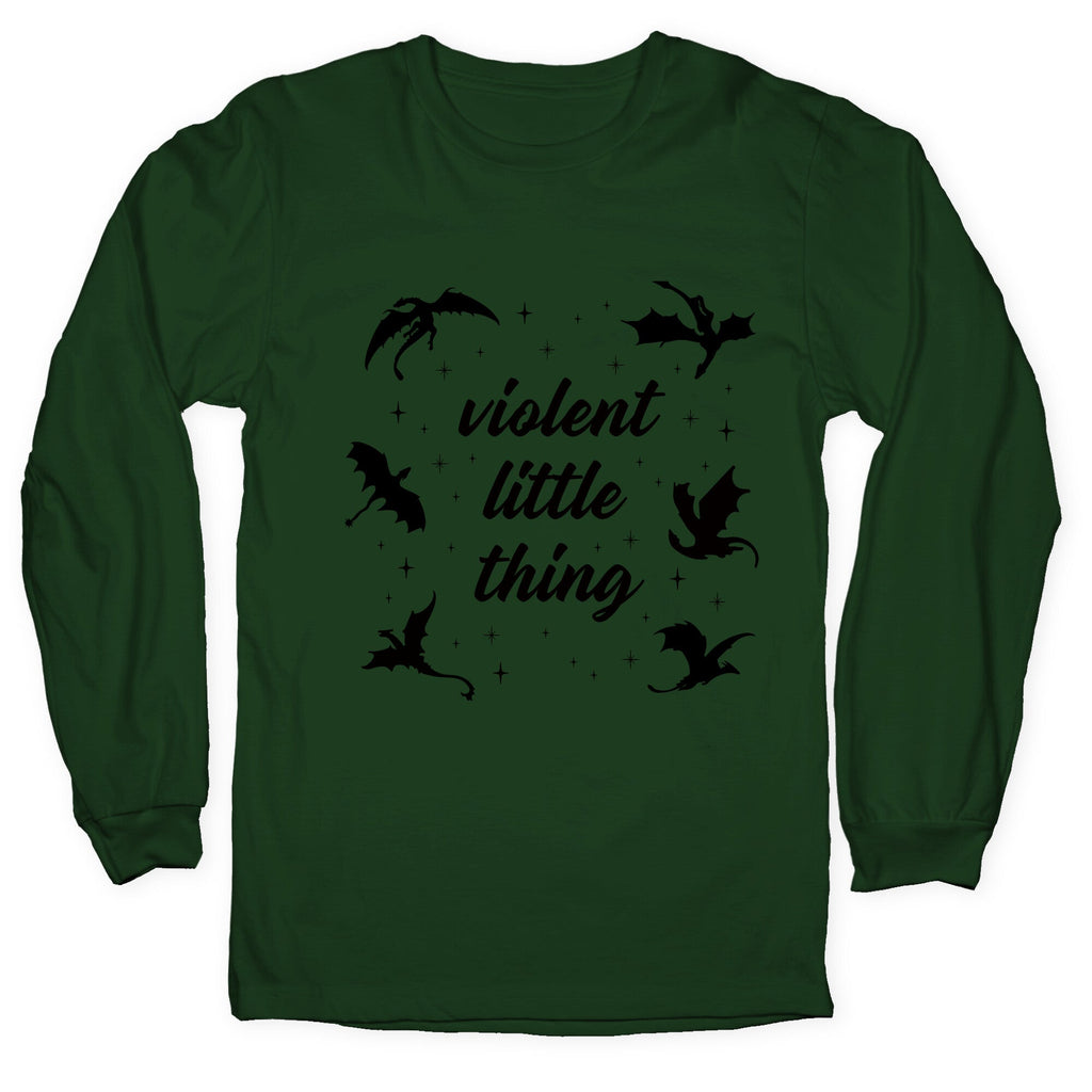 Fourth Wing Violent Little Thing Longsleeve Tee Unisex