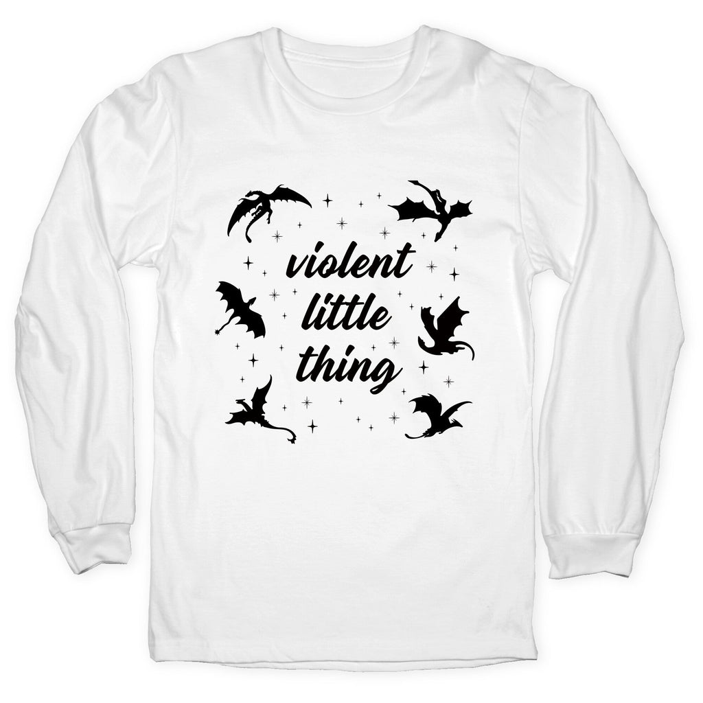 Fourth Wing Violent Little Thing Longsleeve Tee Unisex
