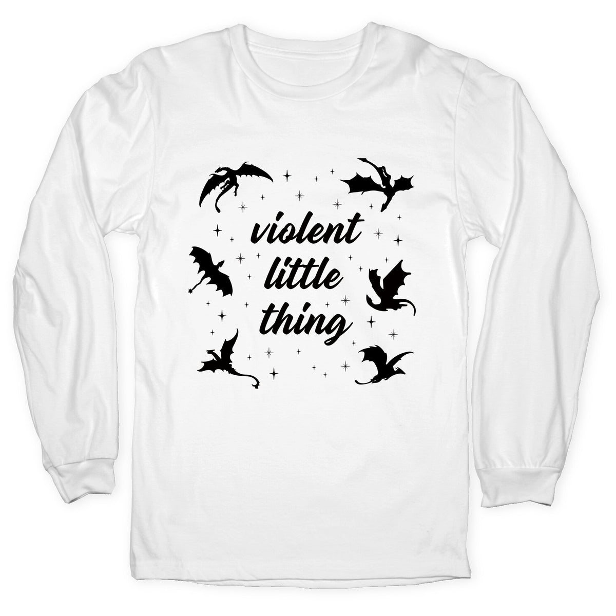 Fourth Wing Violent Little Thing Longsleeve Tee Unisex