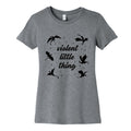 Fourth Wing Violent Little Thing Womens Cotton Tee Unisex