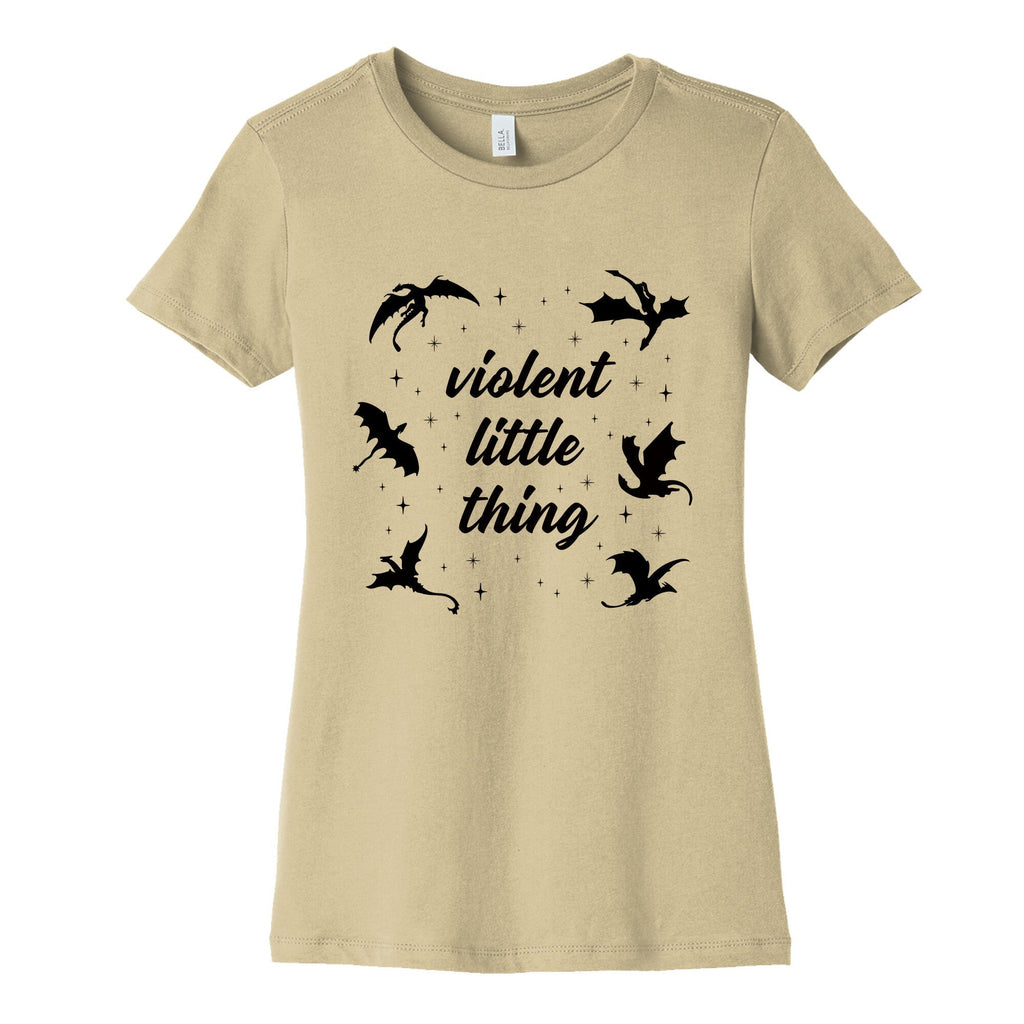Fourth Wing Violent Little Thing Womens Cotton Tee Unisex