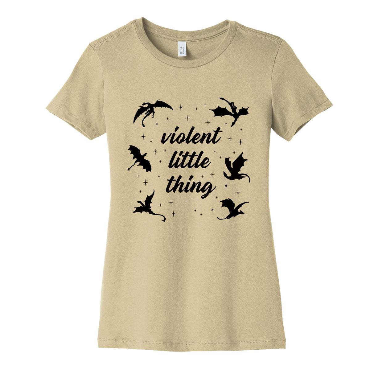 Fourth Wing Violent Little Thing Womens Cotton Tee Unisex