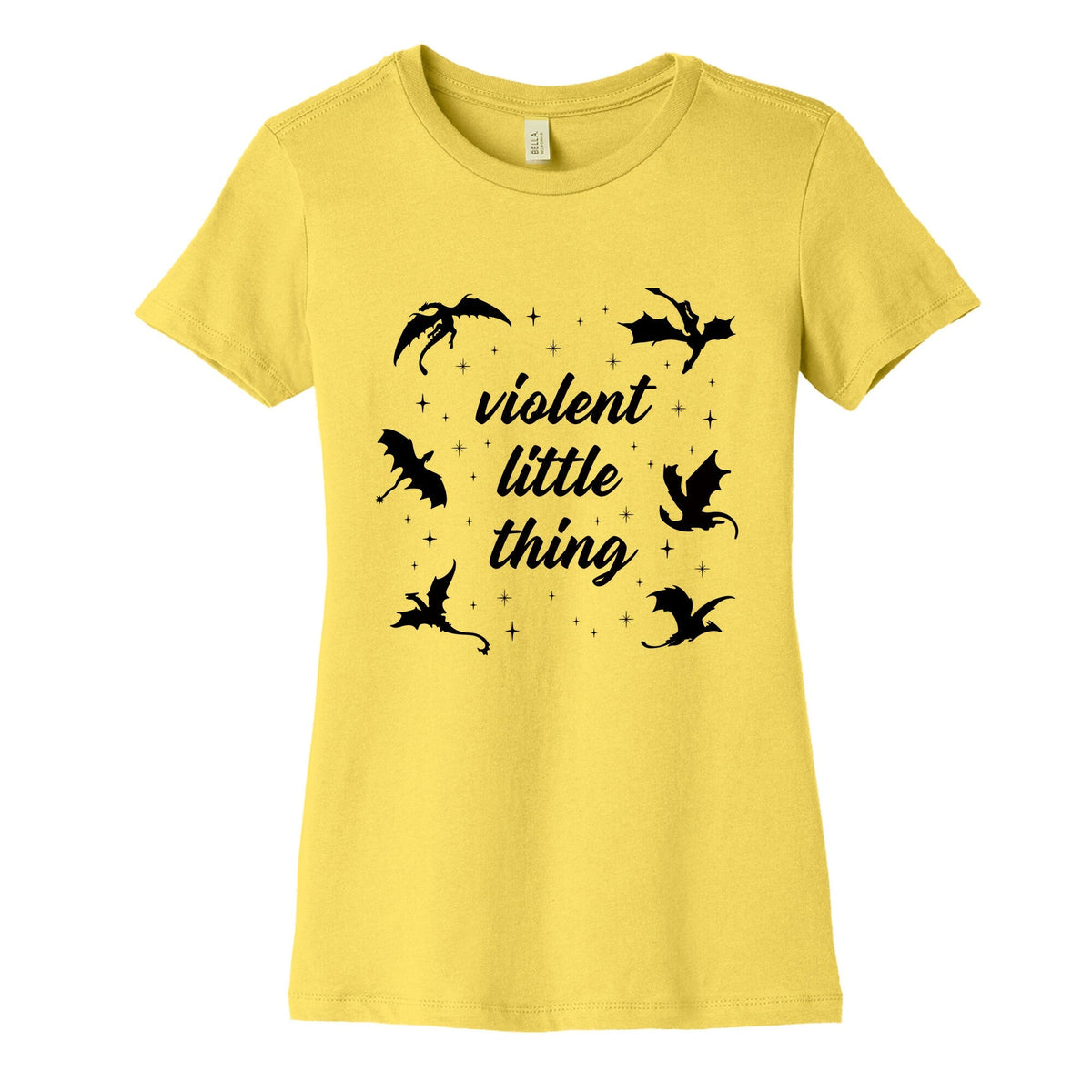 Fourth Wing Violent Little Thing Womens Cotton Tee Unisex