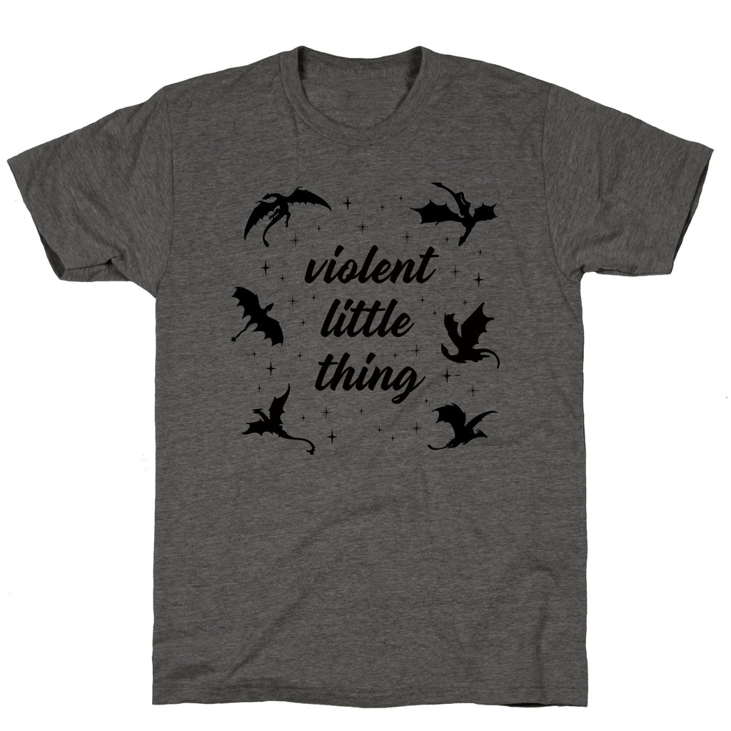 Fourth Wing Violent Little Thing Unisex Triblend Tee Unisex