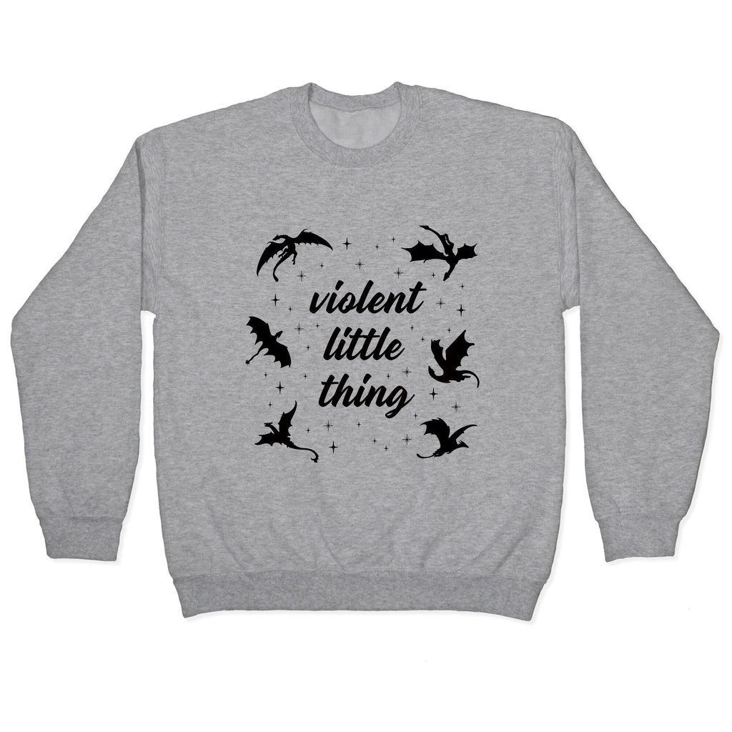 Fourth Wing Violent Little Thing Crewneck Unisex