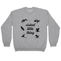 Fourth Wing Violent Little Thing Crewneck Unisex