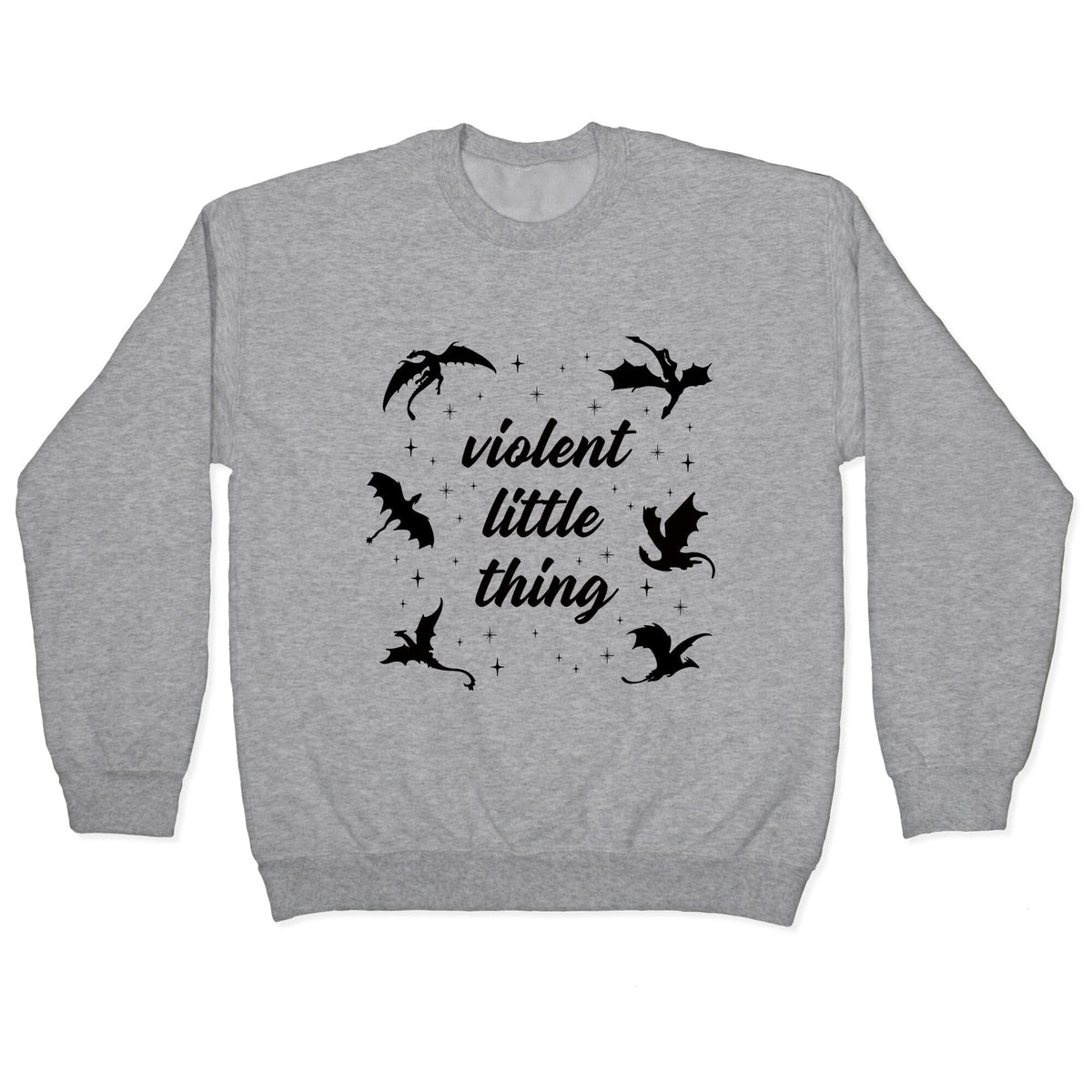 Fourth Wing Violent Little Thing Crewneck Unisex