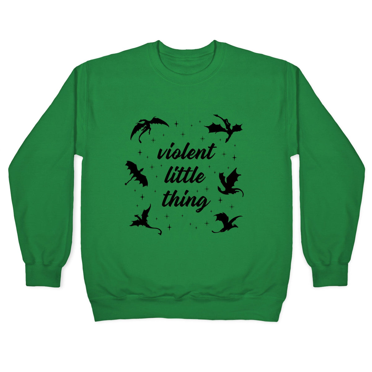 Fourth Wing Violent Little Thing Crewneck Unisex