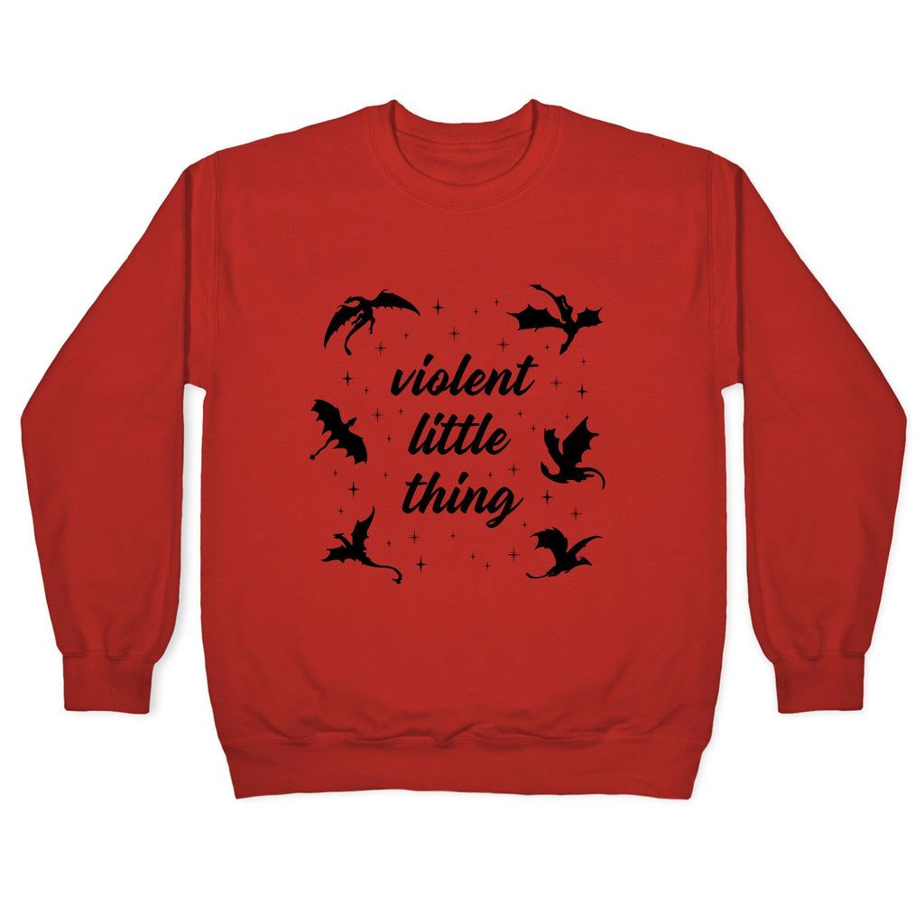 Fourth Wing Violent Little Thing Crewneck Unisex
