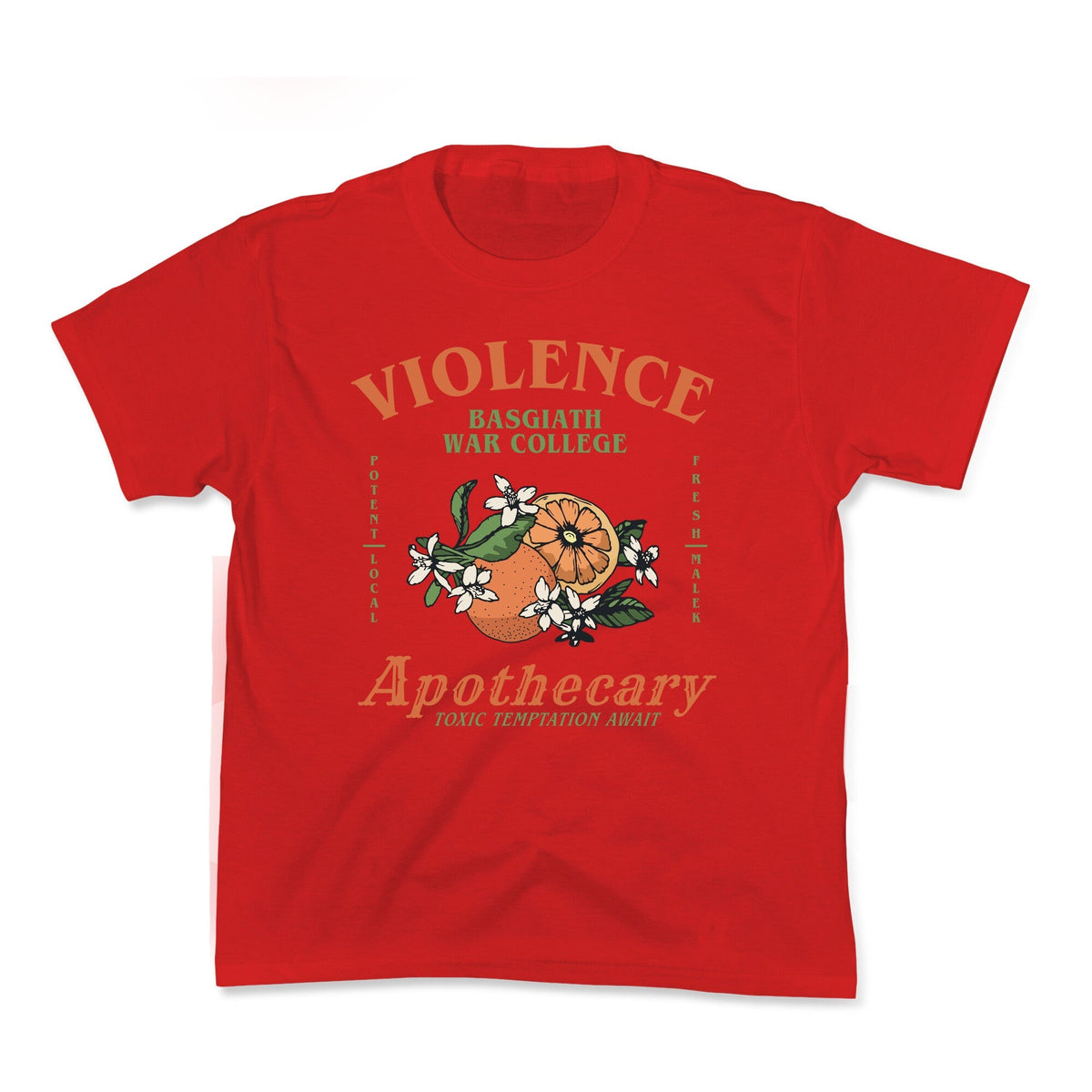 Fourth Wing Violence Apothecary Kids Tee Unisex