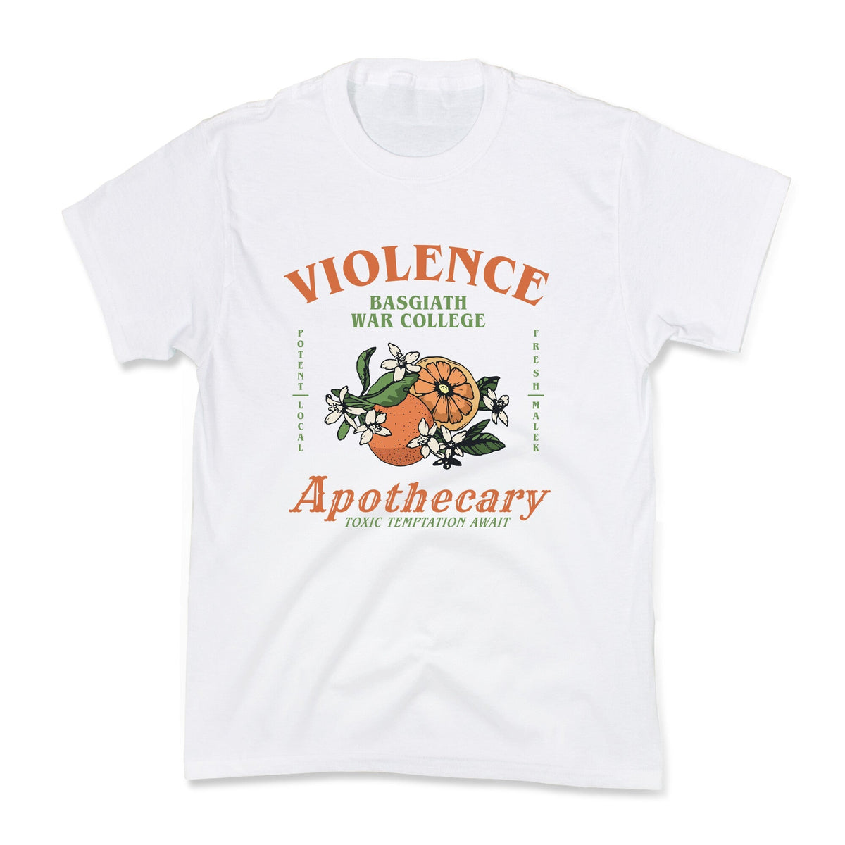 Fourth Wing Violence Apothecary Kids Tee Unisex