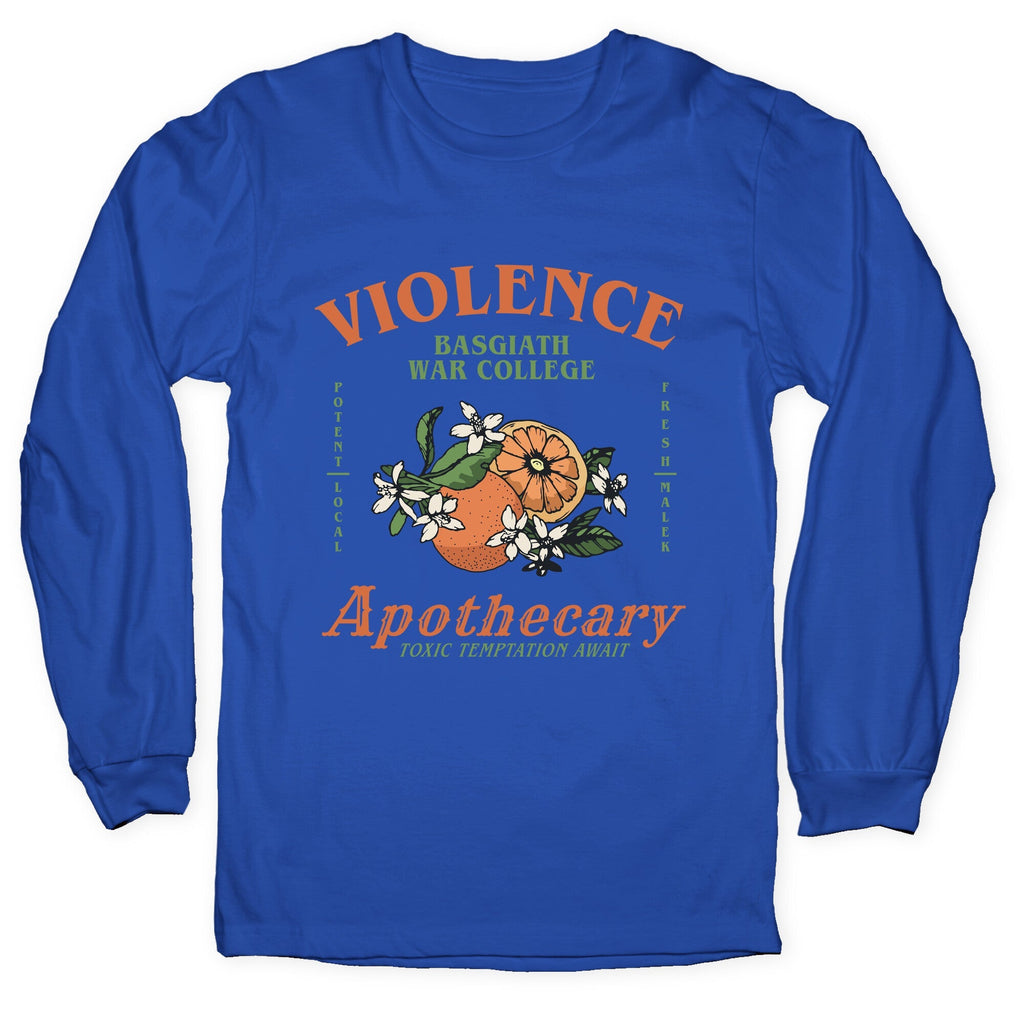 Fourth Wing Violence Apothecary Longsleeve Tee Unisex