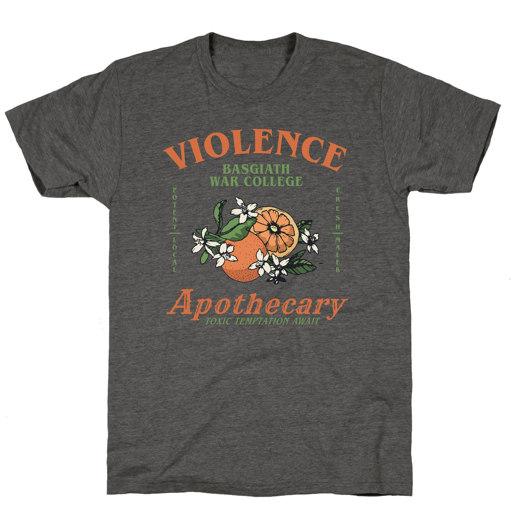 Fourth Wing Violence Apothecary Unisex Triblend Tee Unisex