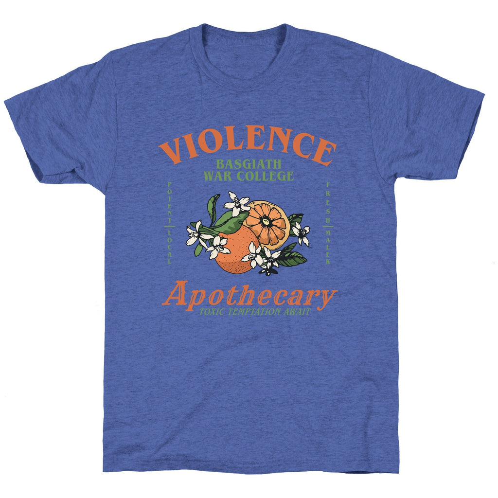 Fourth Wing Violence Apothecary Unisex Triblend Tee Unisex