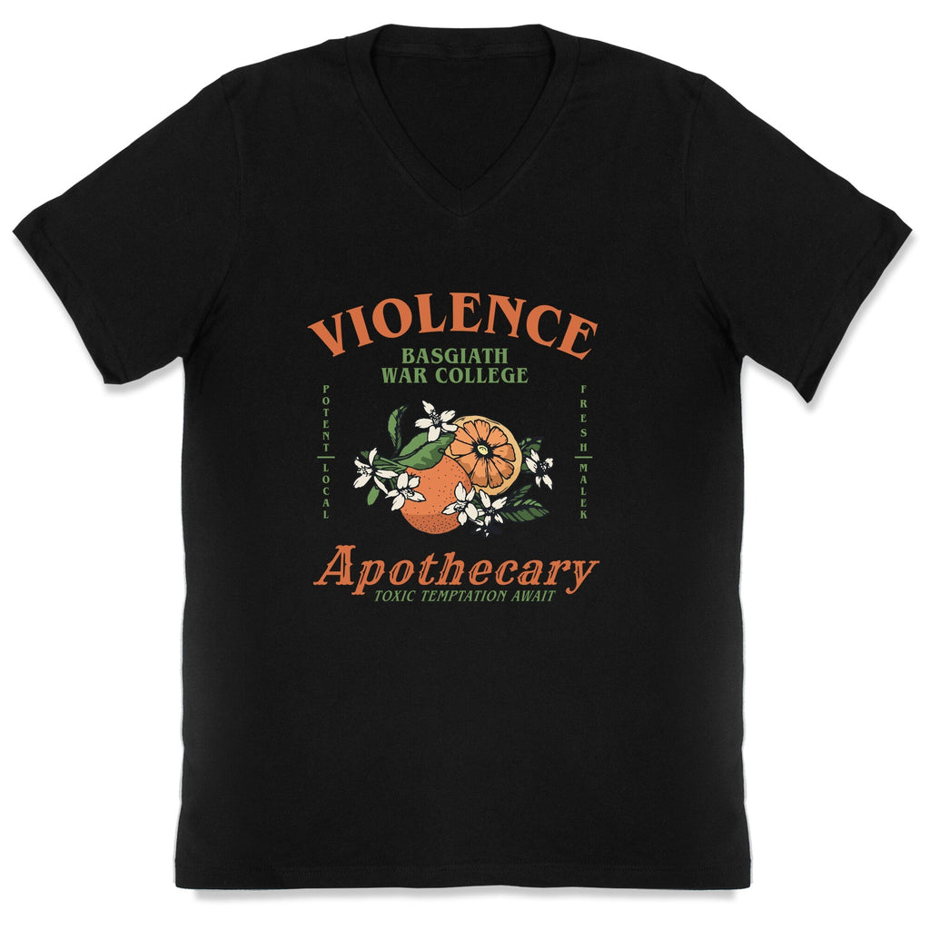 Fourth Wing Violence Apothecary V-Neck Unisex