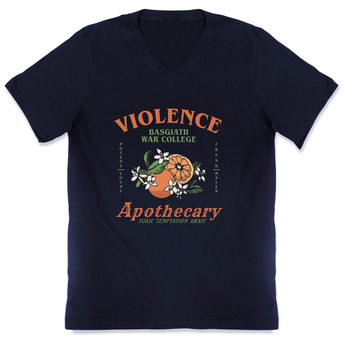 Fourth Wing Violence Apothecary V-Neck Unisex