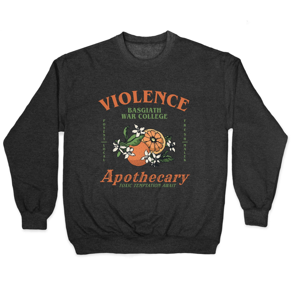 Fourth Wing Violence Apothecary Crewneck Unisex
