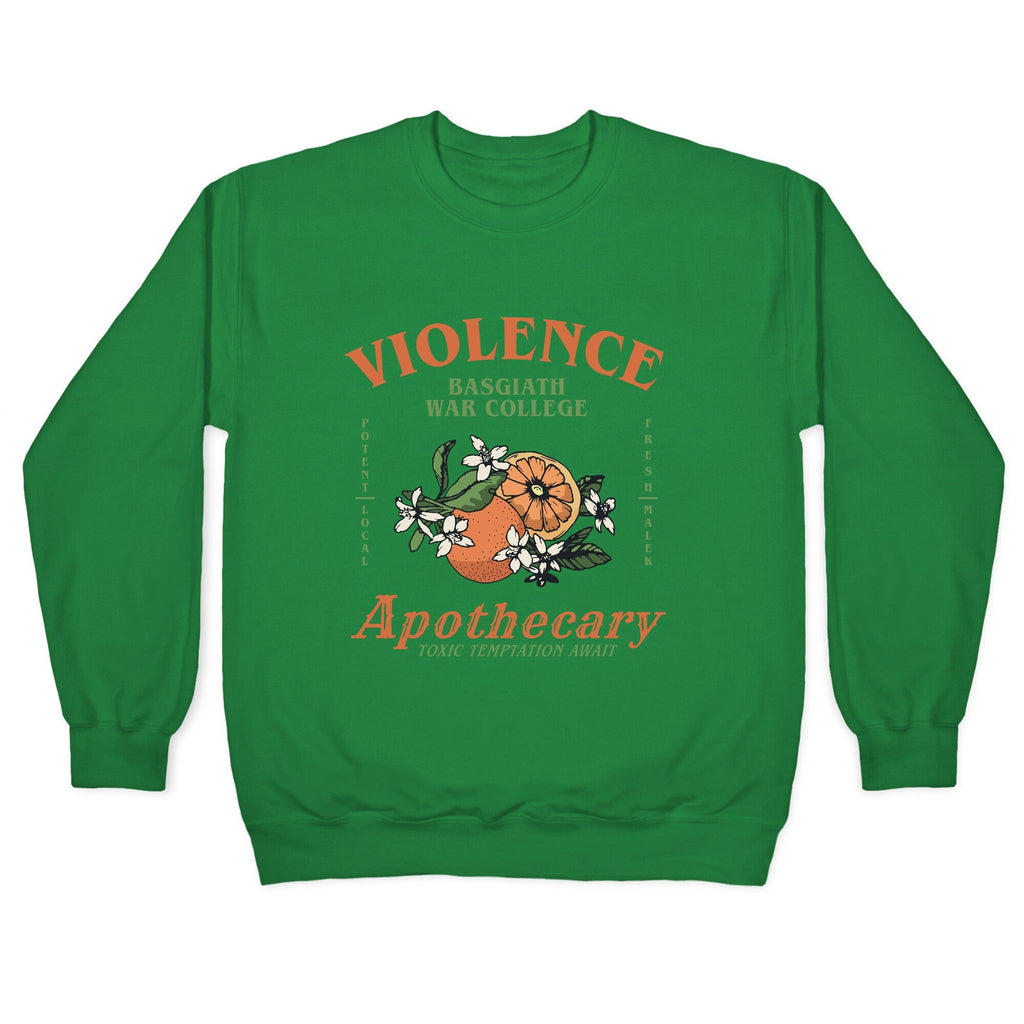 Fourth Wing Violence Apothecary Crewneck Unisex