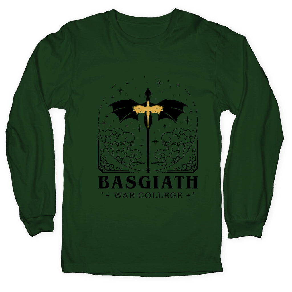 Fourth Wing Basgiath War College Longsleeve Tee Unisex