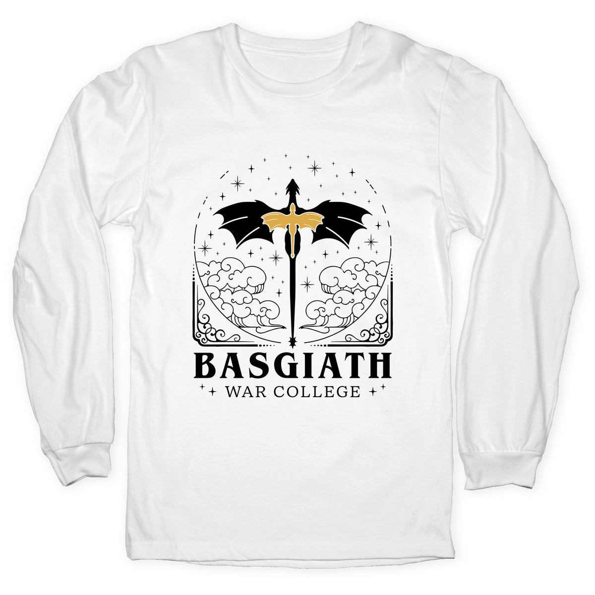 Fourth Wing Basgiath War College Longsleeve Tee Unisex