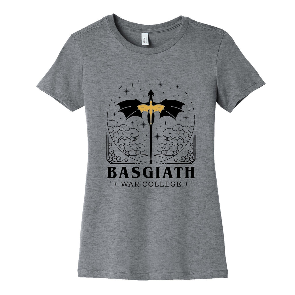 Fourth Wing Basgiath War College Womens Cotton Tee Unisex