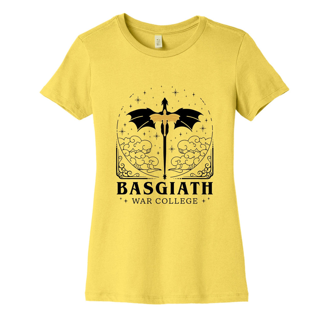 Fourth Wing Basgiath War College Womens Cotton Tee Unisex
