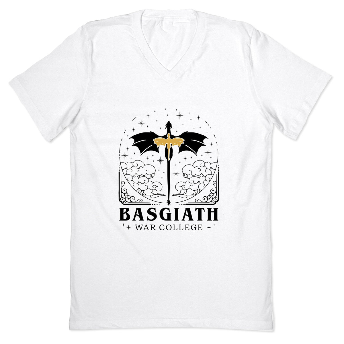 Fourth Wing Basgiath War College V-Neck Unisex