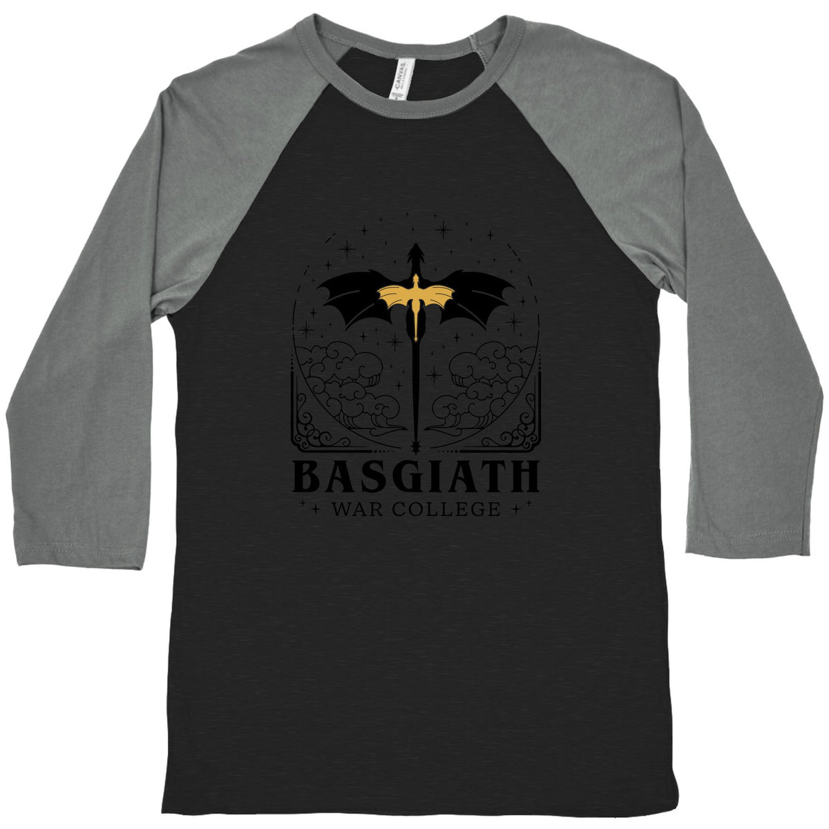 Fourth Wing Basgiath War College Baseball Tee Unisex