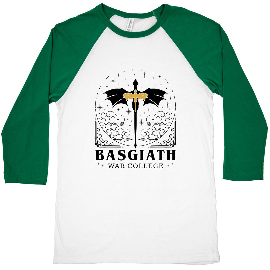 Fourth Wing Basgiath War College Baseball Tee Unisex