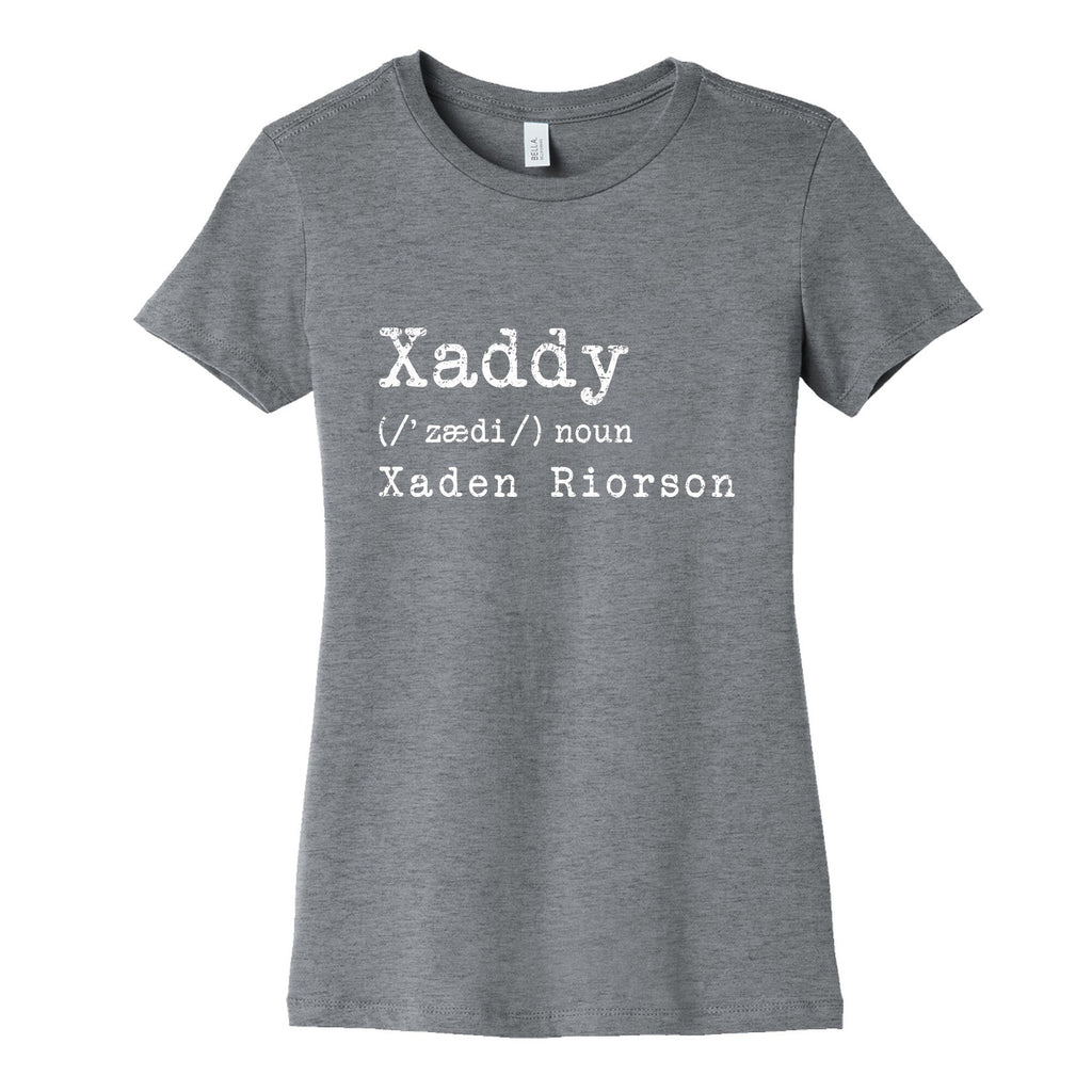 Fourth Wing Zaddy Womens Cotton Tee Unisex