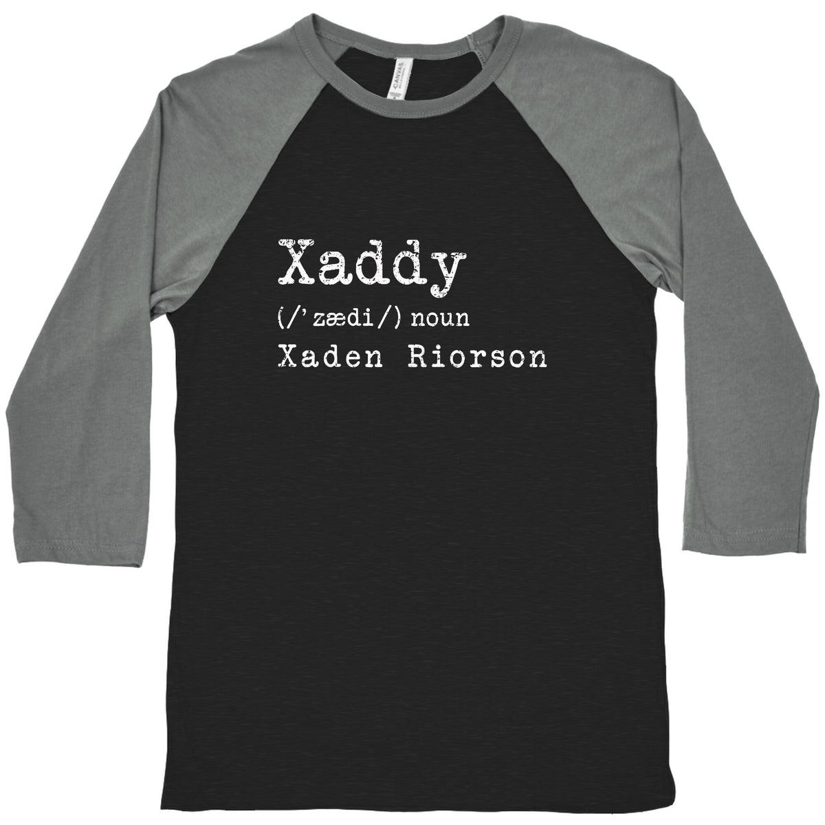 Fourth Wing Zaddy Baseball Tee Unisex