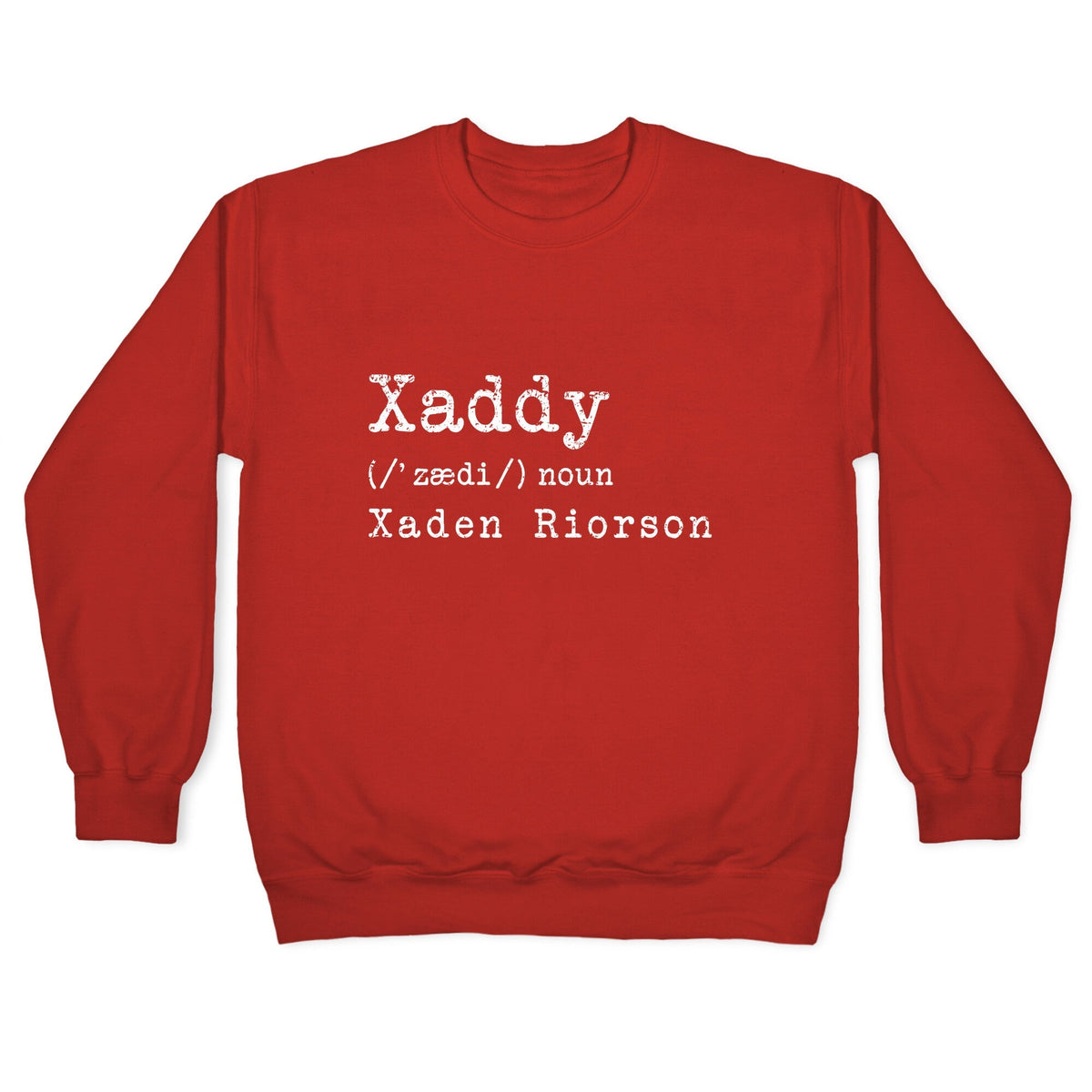 Fourth Wing Zaddy Crewneck Unisex