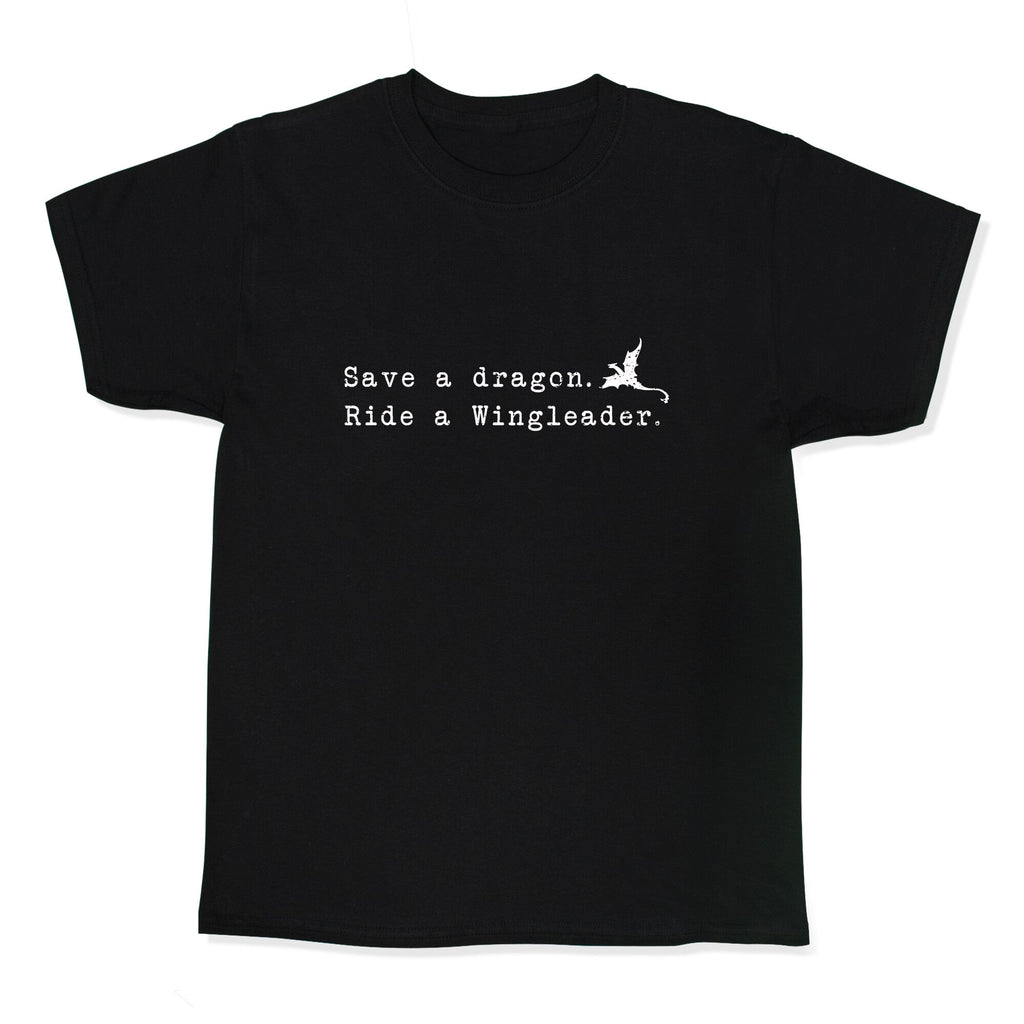 Fourth Wing Save a Dragon Kids Tee Unisex