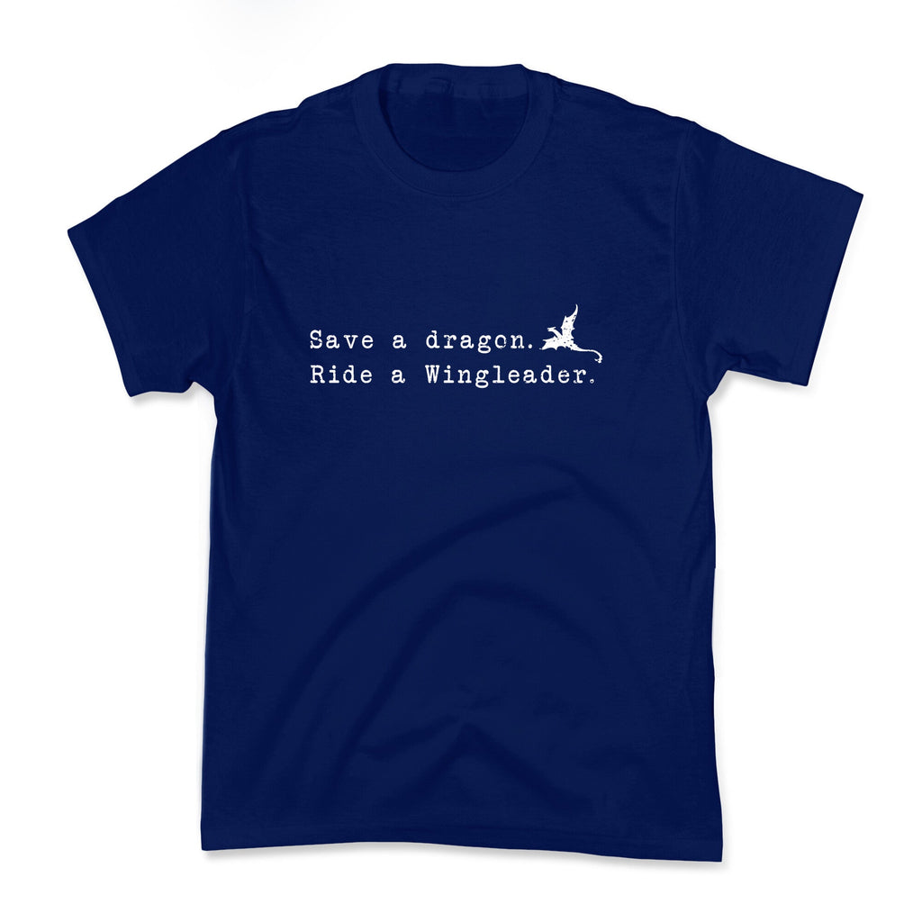 Fourth Wing Save a Dragon Kids Tee Unisex