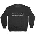 Fourth Wing Save a Dragon Crewneck Unisex