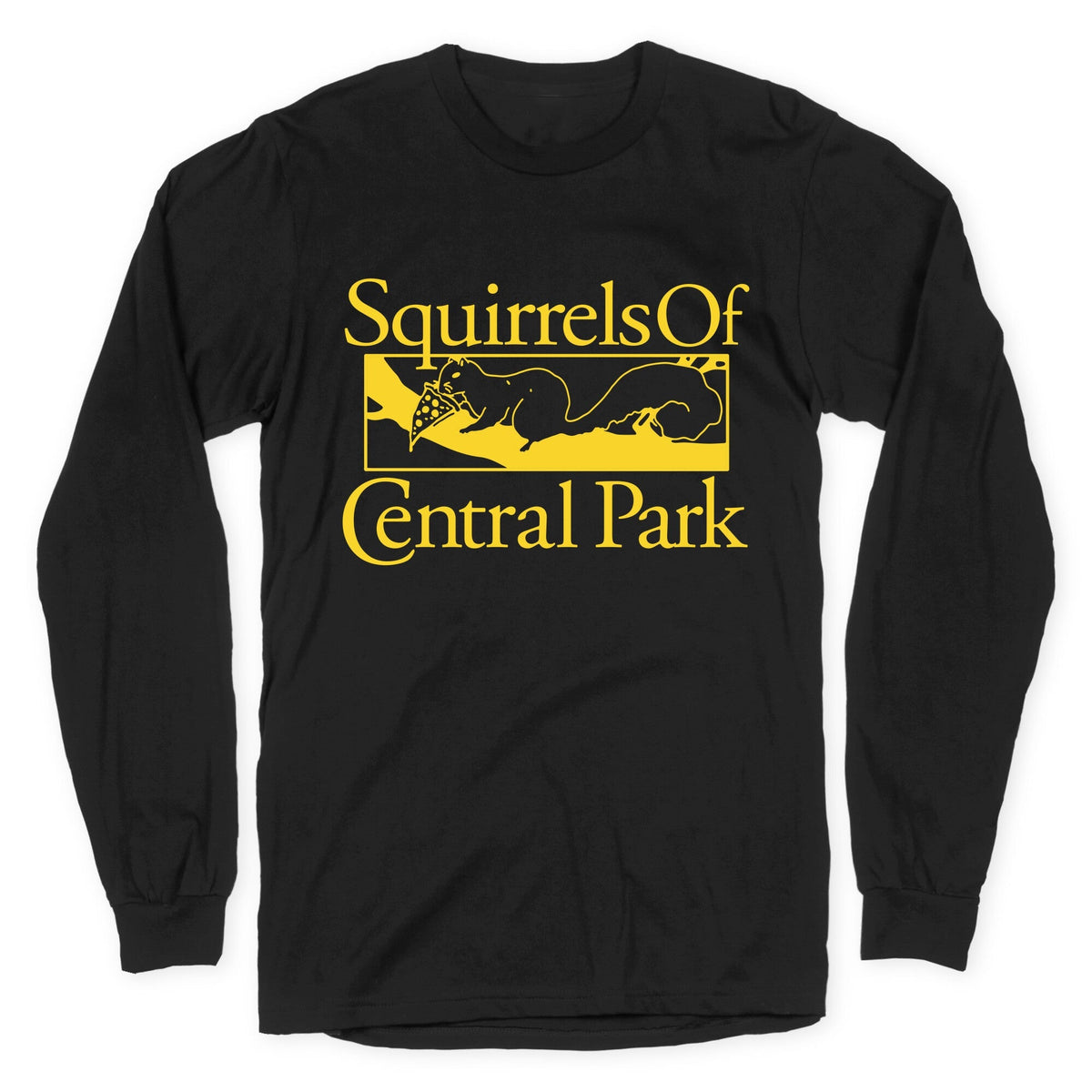 Squirrels of Central Park Longsleeve Tee Unisex